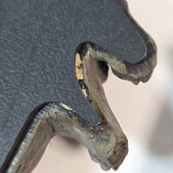 Rustic Western set of 2 Wild Horses Vintage Frames Unlimited 3x3 picture frames - Picture 12 of 13